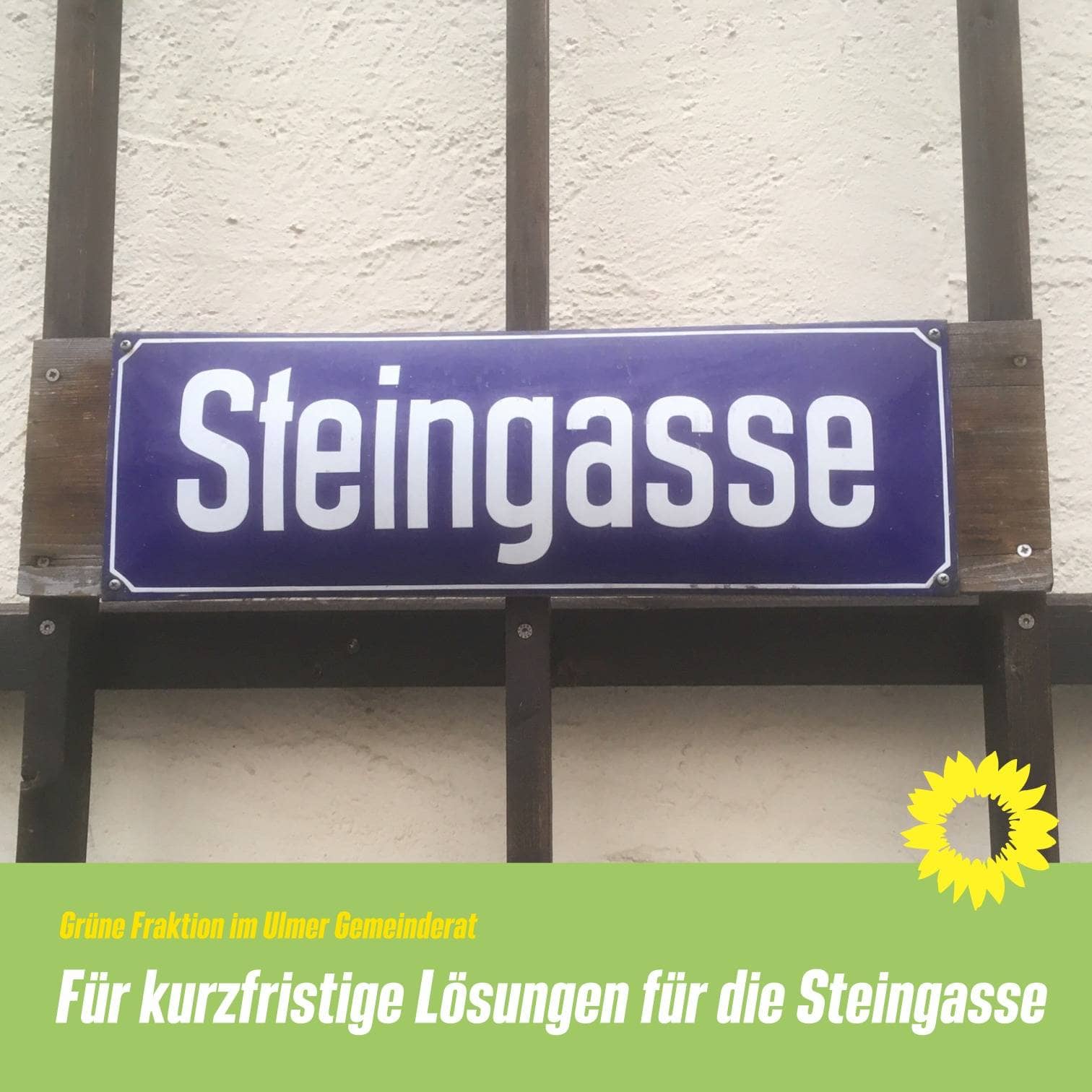 Sharepic - Steingasse