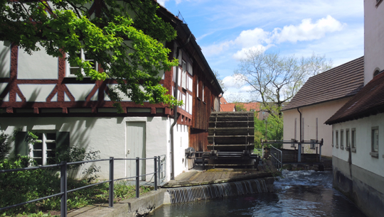 Museum Klostermühle in Söflingen von Außen 
